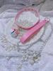 Adjustable Kitten Lolita Necklace with Clavicle Bell and Garter Leash - Japanese Chain and Lace Design Erotic Jewelry