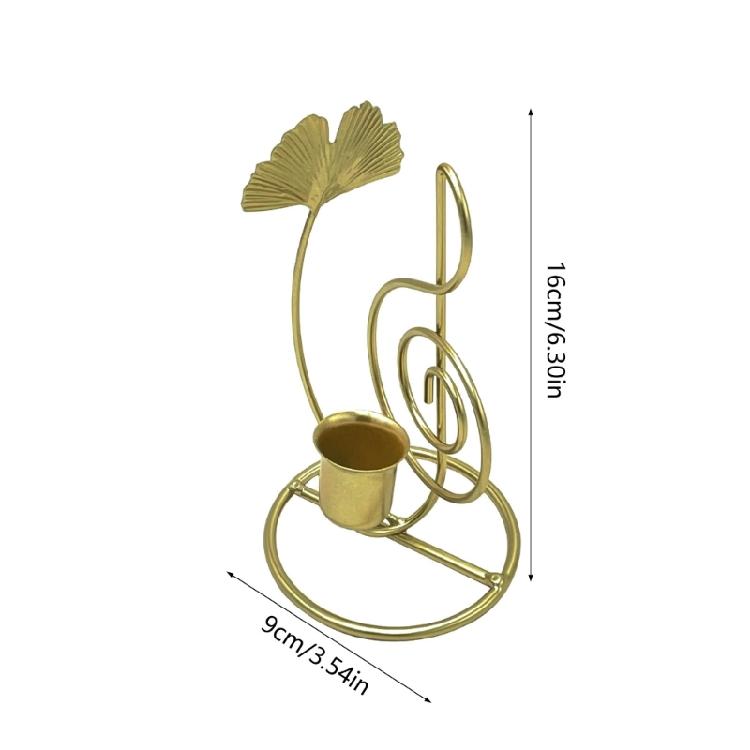 Wrought Iron Pillar Candle Holder Candlestick Metal Candle Holder Candelabrate