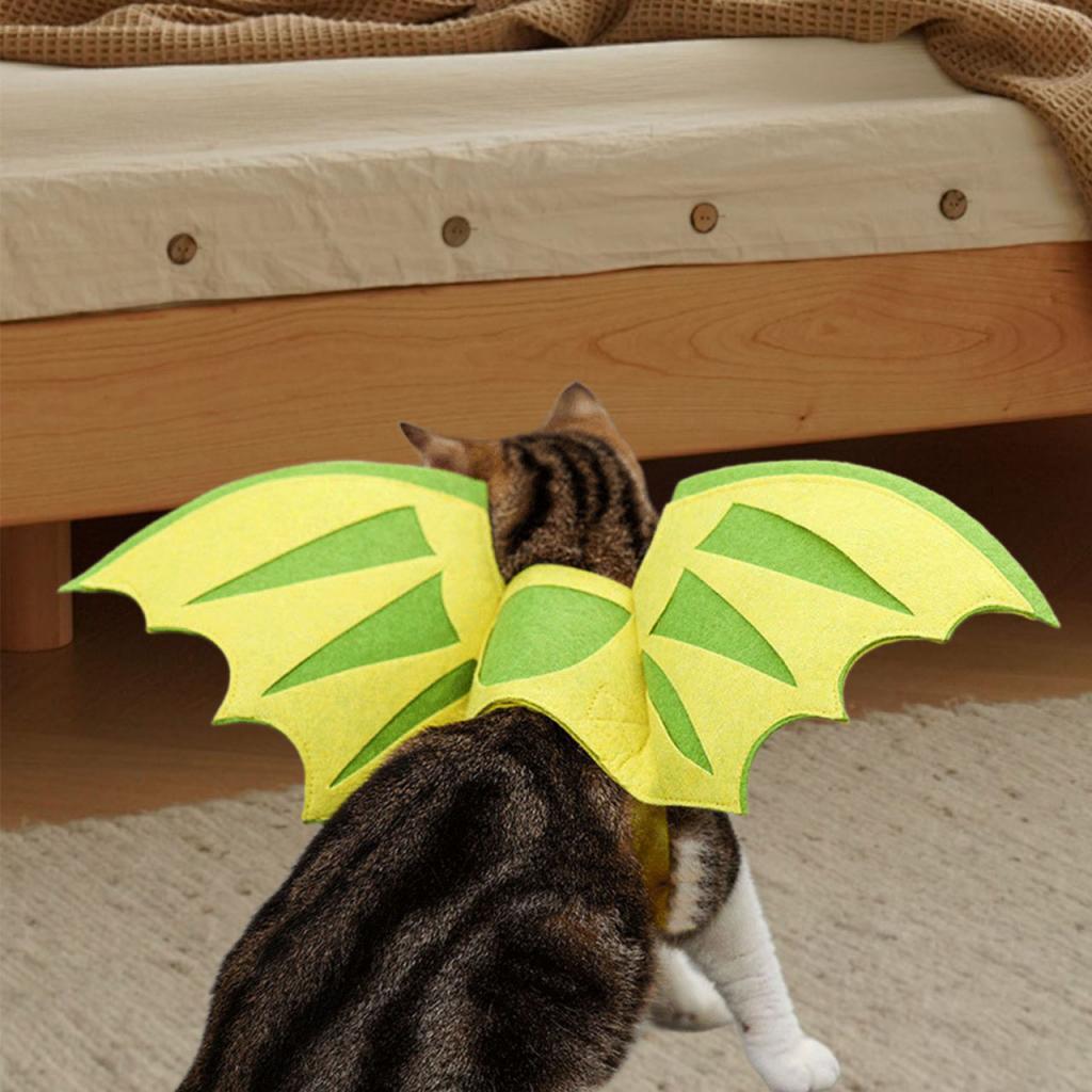 

Dragon Wing for Dogs,Pet Dragon Wing for Small Medium Large Pet,Cat Dog Costume Wings,Cat Wings Halloween Costumes for Dogs S