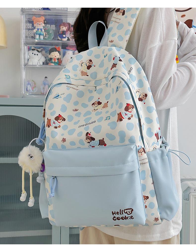 Öğrenciler için Büyüleyici Çizgi Film Okul Sırt Çantası - İlkokuldan Liseye, Geniş Kapasiteli