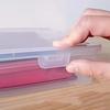 A4 Size Clear Plastic Storage Box With Flip Top Lid - Abs Material, Dustproof Desktop Organizer For Workspace Supplies