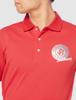 Jack Bunny Theo Alpha Kanoko Short Sleeve Polo Size 3 Size Red Men's Shirt, (Size Small), 262-2160121, 100,