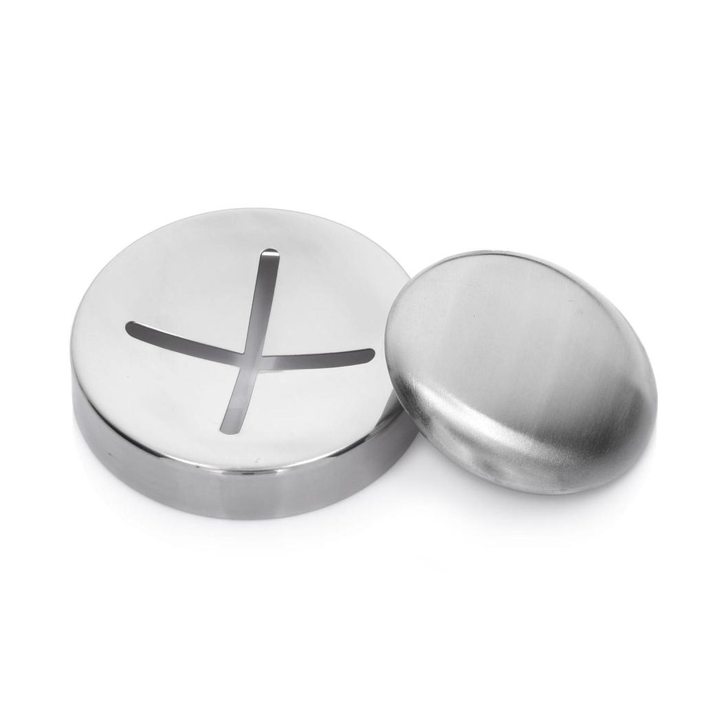 Stainless Steel Odor Neutralizing Soap with Basic Stand DUKA