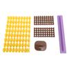 DIY Alphabet Number Molds Set Clear Pattern Reusable Decorative Number Letter Stamp Molds