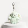 Cuteness Rabbit Plush Keychain Soft Figure Keyring Backpack Ornament Keychain Accessory PP Cotton Texture for Daily