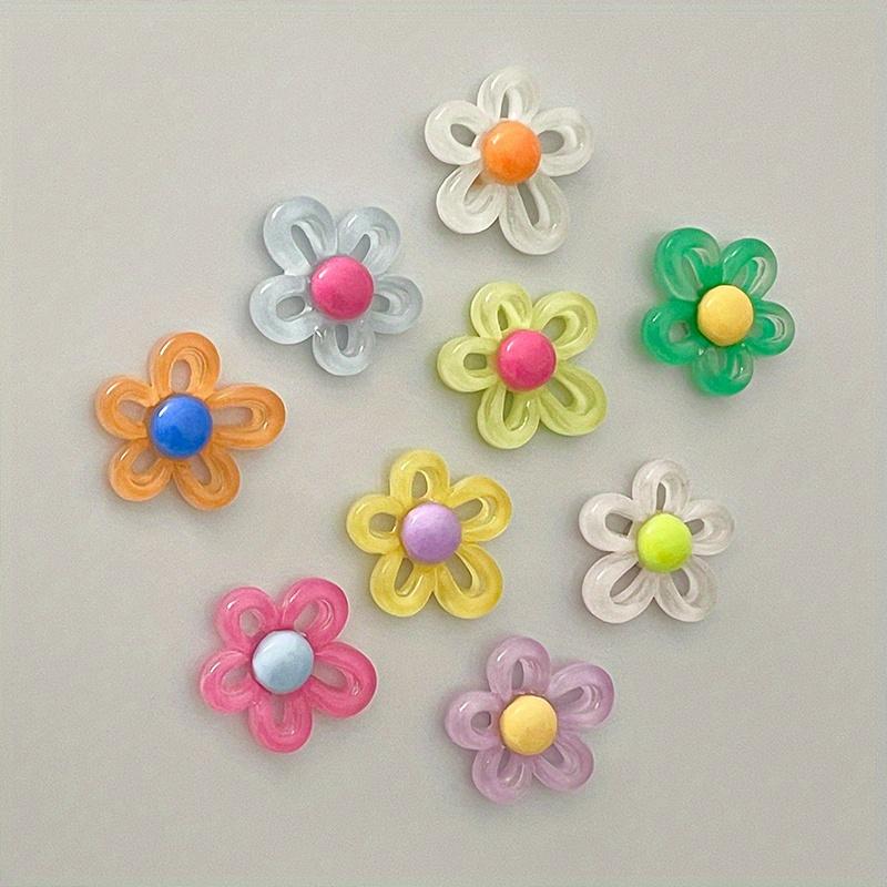 

10Pcs cartoon flower decoration refrigerator magnet, suitable for kitchen decoration and home decoration