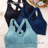 Shockproof Push-Up Sports Bra: Cross-Border, Quick-Dry, Beautiful Back Design, Large Size, Hot-Selling for Running and Yoga