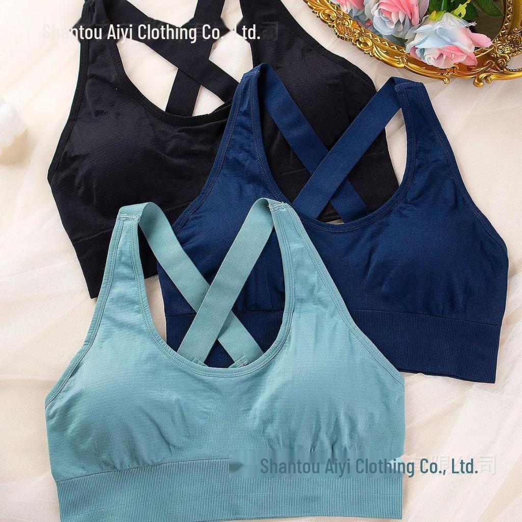 Shockproof Push-Up Sports Bra: Cross-Border, Quick-Dry, Beautiful Back Design, Large Size, Hot-Selling for Running and Yoga