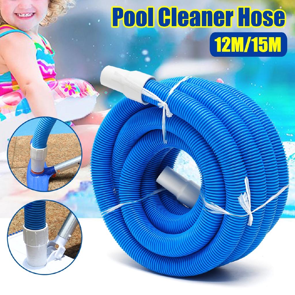 1.5inch-12m 9M/12M/15M Pool Cleaner Hose Universal Suction Swimming Replacement Pipe