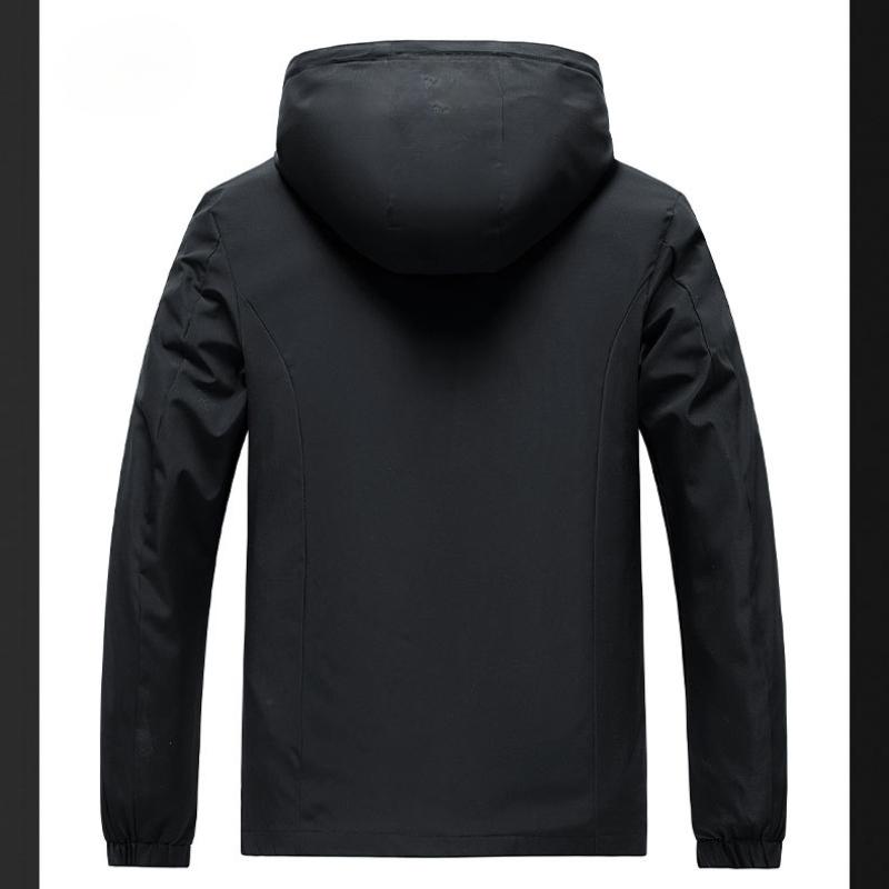 Kurtka z kapturem męska Cienka część kurtki bokserskiej Męska wiatrówka Outdoor Sports Casual Wygodna kurtka męska Wiosna i jesień