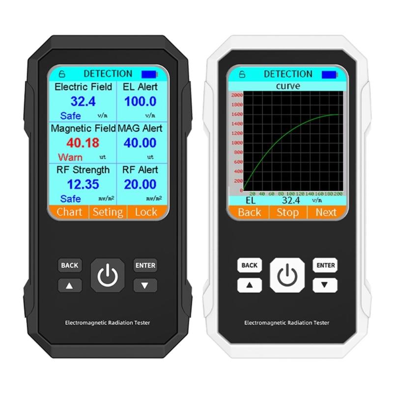Digital Electromagnetic Field Radiation Detector ,5G Cell Tower, Signal Detector, for Home Offices
