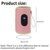 1/2pcsThermostatic Bottle Insulation Cover for Outdoor Use Portable Milk Heating and Warming Cover Digital Display USB Universal