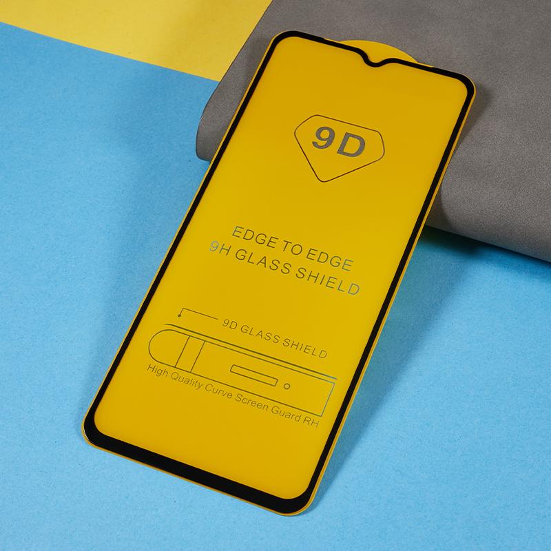 For Xiaomi Redmi A2/A1 4G 9D Phone Full Screen Protector Side Glue Silk Printing Tempered Glass Film