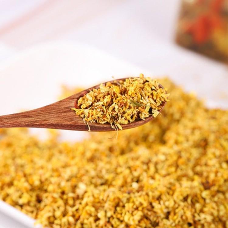 Съедобные сушеные цветы османтуса для заваривания улуна и черного чая с сушеной цедрой мандарина, 500 г