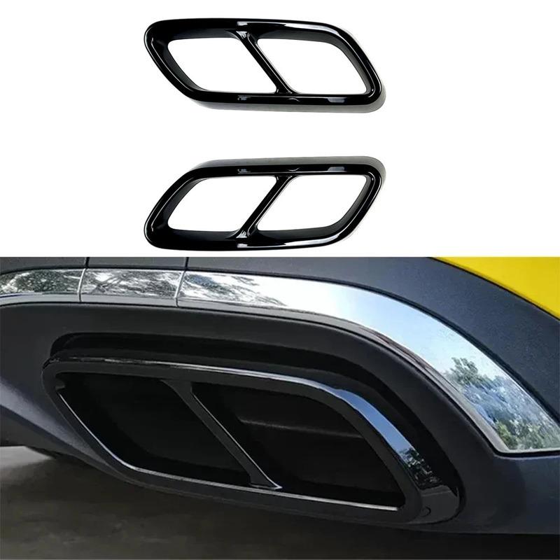 Car Exhaust Tailpipe Trim Decorative Frame for Mercedes C-Class W206 C200 C260 C300   2024 2025 Car Accessory