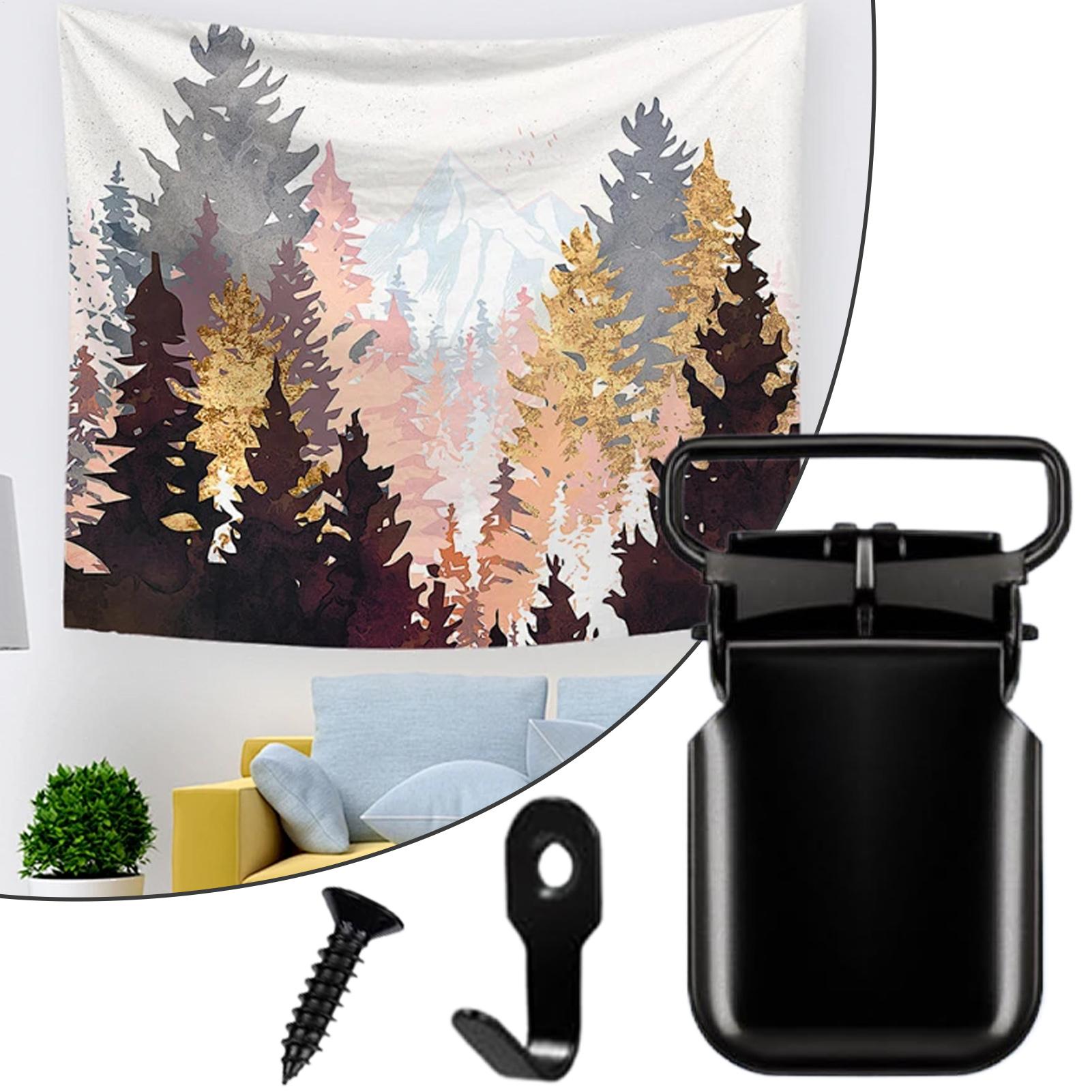 

Rug Hangers For Walls Hook Clips Carpet Hangers Clamps For Wall Curtains Quilt Tapestry Fabric Art Decorations Drapery Quilting CN