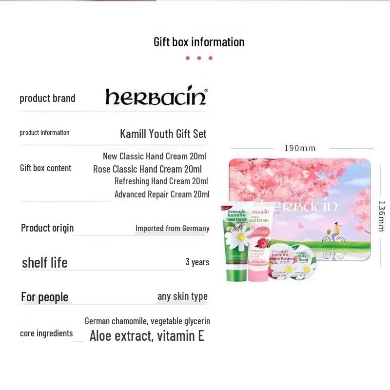 Herbacin Youth Hand Cream Gift Set