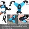 Motorcycle Helmet Strap Mount Cellphone Stand Holder For Camera Mobile Phone Support Live Cycling Record Camera Phone Bracket