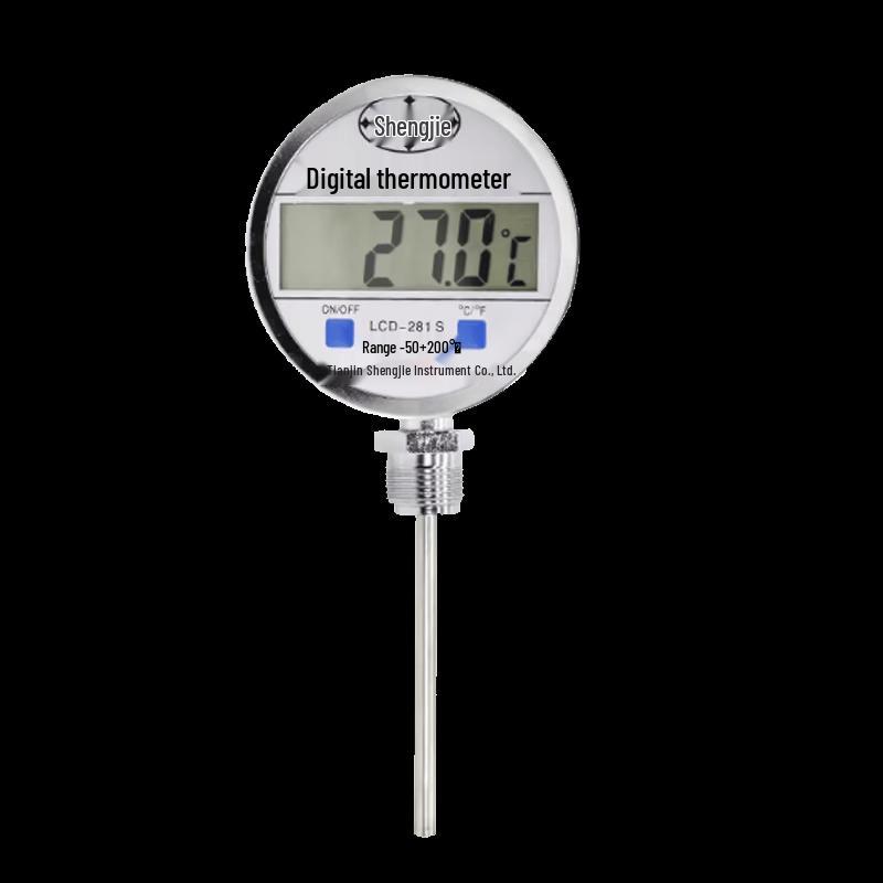 Digital Bimetal Probe Thermometer