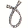 1 Pair 24-Inch Long Braided Stainless Steel Faucet Connector Hose, 3/8-Inch Female Compression Thread To M10 Male Connector