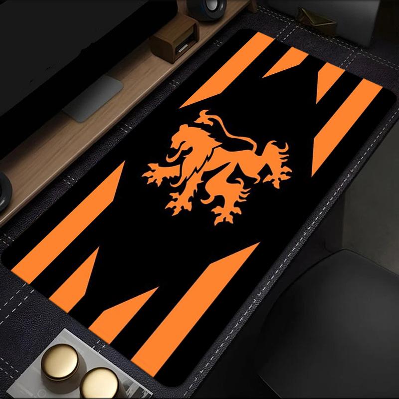 Dundee United Wappen Design Mauspade, Gummibasis, Esports Schreibtischmatte, Mauspade für Gamer und Bürogebrauch, Gaming Schreibtisch , leicht zu reinigende Matte