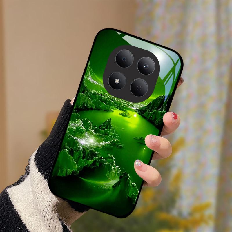 

Funda For Xiaomi Redmi Note 15 Pro 15Pro 5G Hard PC Tempered Glass Phone Case Cover For Redmi Note15 Pro Note15Pro 5G Shell Capa Redmi note 15 Pro 5G