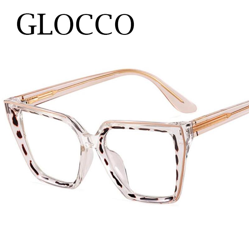 Fashion Square Reading Glasses Women Men Trendy Colorful Big Frame Blue Light Blocking Computer Eyeglasses +2 +5