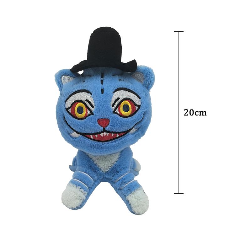 New Demon Tiger Plush Toy Hunters Kpop Soft Toy Blue Tiger Plushie Doll K Pop Stuffed Plushie Toy Christmas Birthday Gift
