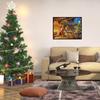CHengQiSM Jigsaw Large Santa 100 Christmas for Beginners Cute Stylish Interior Christmas Merry Christmas x 35 100-Piece Puzzle, Pieces, Claus, Pieces,