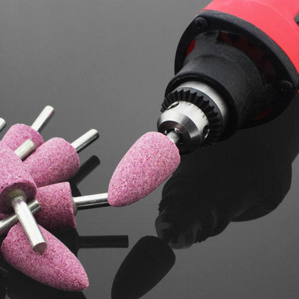 100pcs Rotary Wheel Abrasive Stone Set Drill Polishing Grinding Heads Wheel Tool for DIY Polished