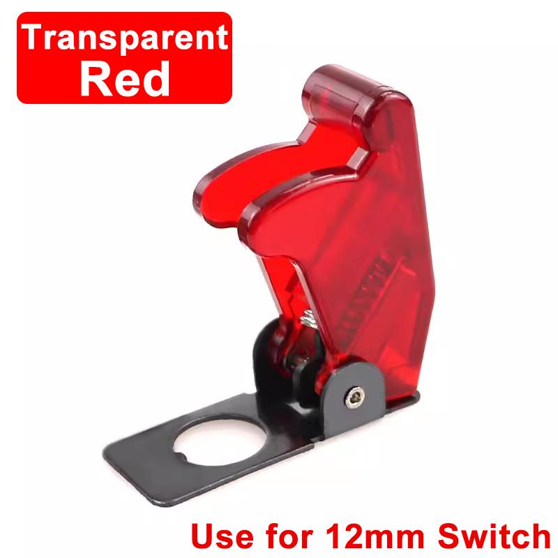 

Авто автомобиль лодка грузовик освещенный светодиодный тумблер ВКЛ ВЫКЛ с защитой откидной крышкой для самолета 12V20A прозрачный