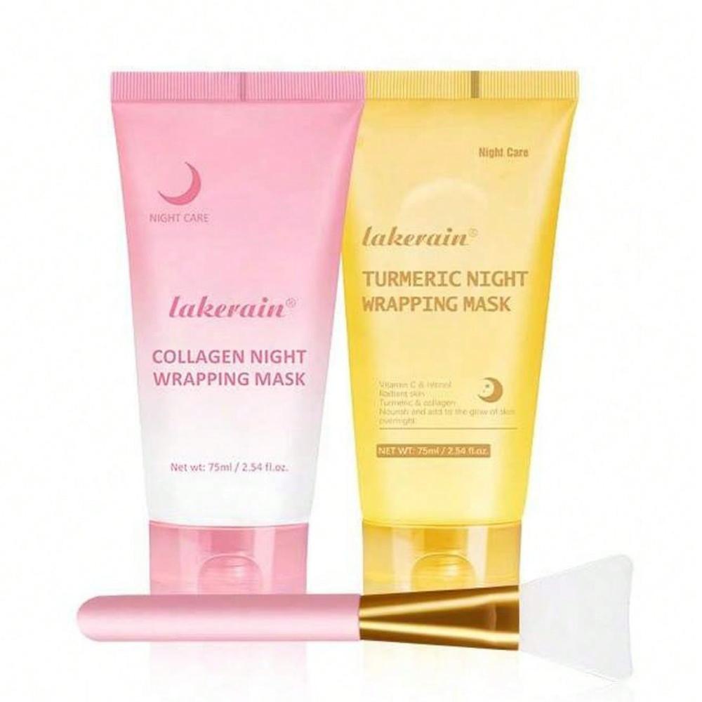 

Hydrating Moisturizing Peel Off Mask Set for Deep Nourishment and Skin Rejuvenation with Easy Application 2pcs