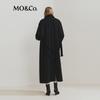 MO&Co. High-Neck Wool-Cashmere Sweater