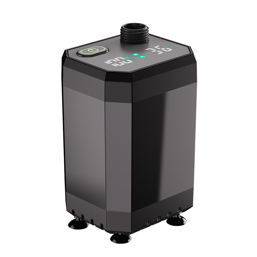 Camping Shower Pump RV Outdoor Shower Kit Camp Shower Full Screen Intelligent Digital Display Adjustable 6000mAh Shower Kit