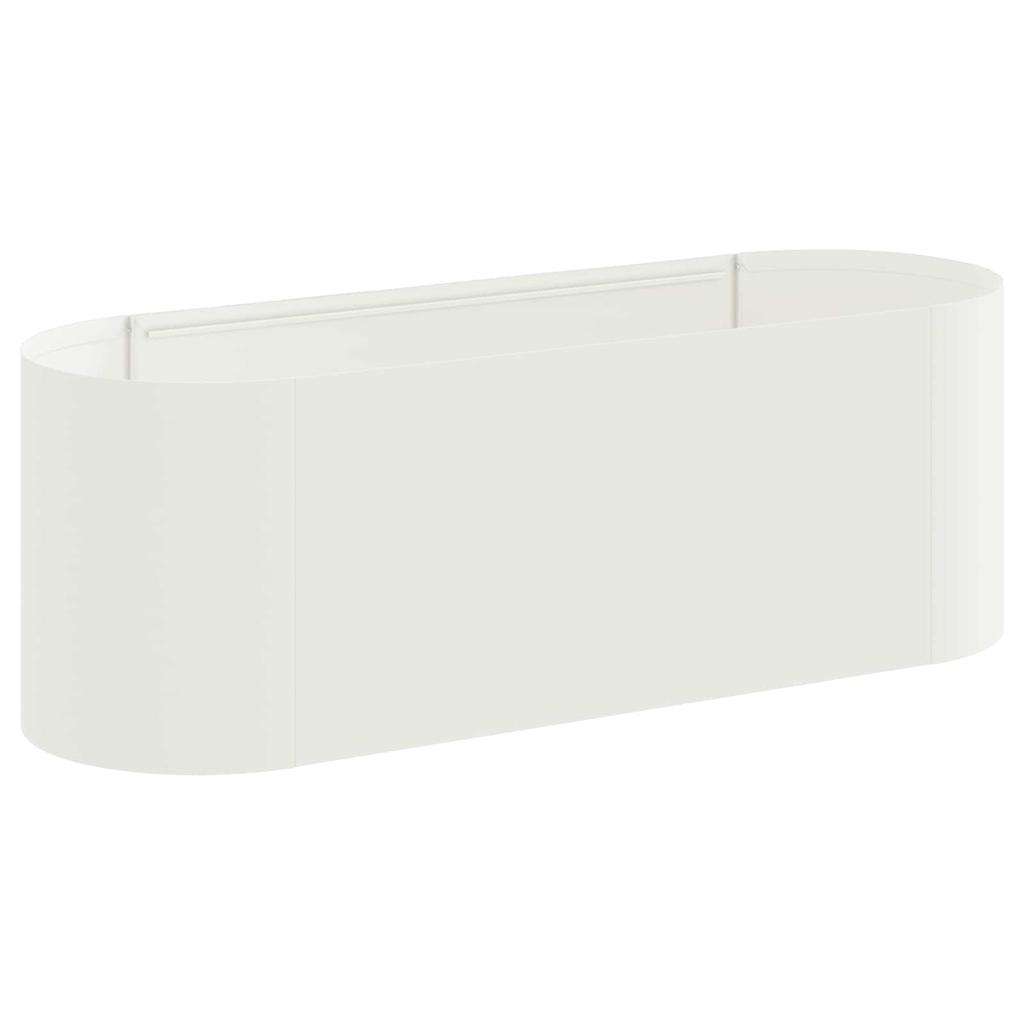 Raised Garden Bed White 120 X 40 X 40 Cm