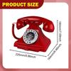 Audio Guest Book Phone Desk Telephone Model for Gathering Thanksgiving Home