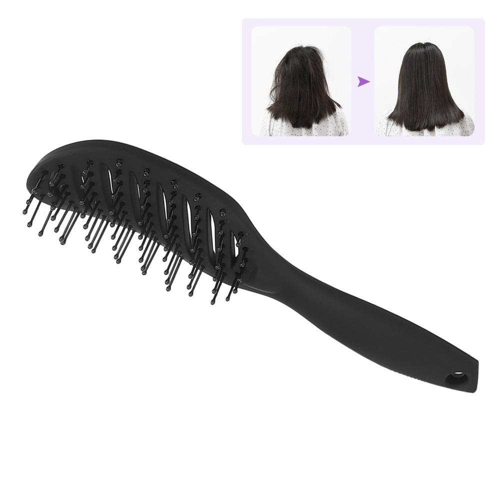 

Professional Meniscus Hair Comb Nylon Bristles Nylon Comb For Travel Hair Massage Brush Daily Use