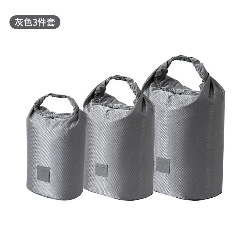 581C Pack of 3 Ultralight Waterproof Dry Bags for Camping and Hiking Adventures