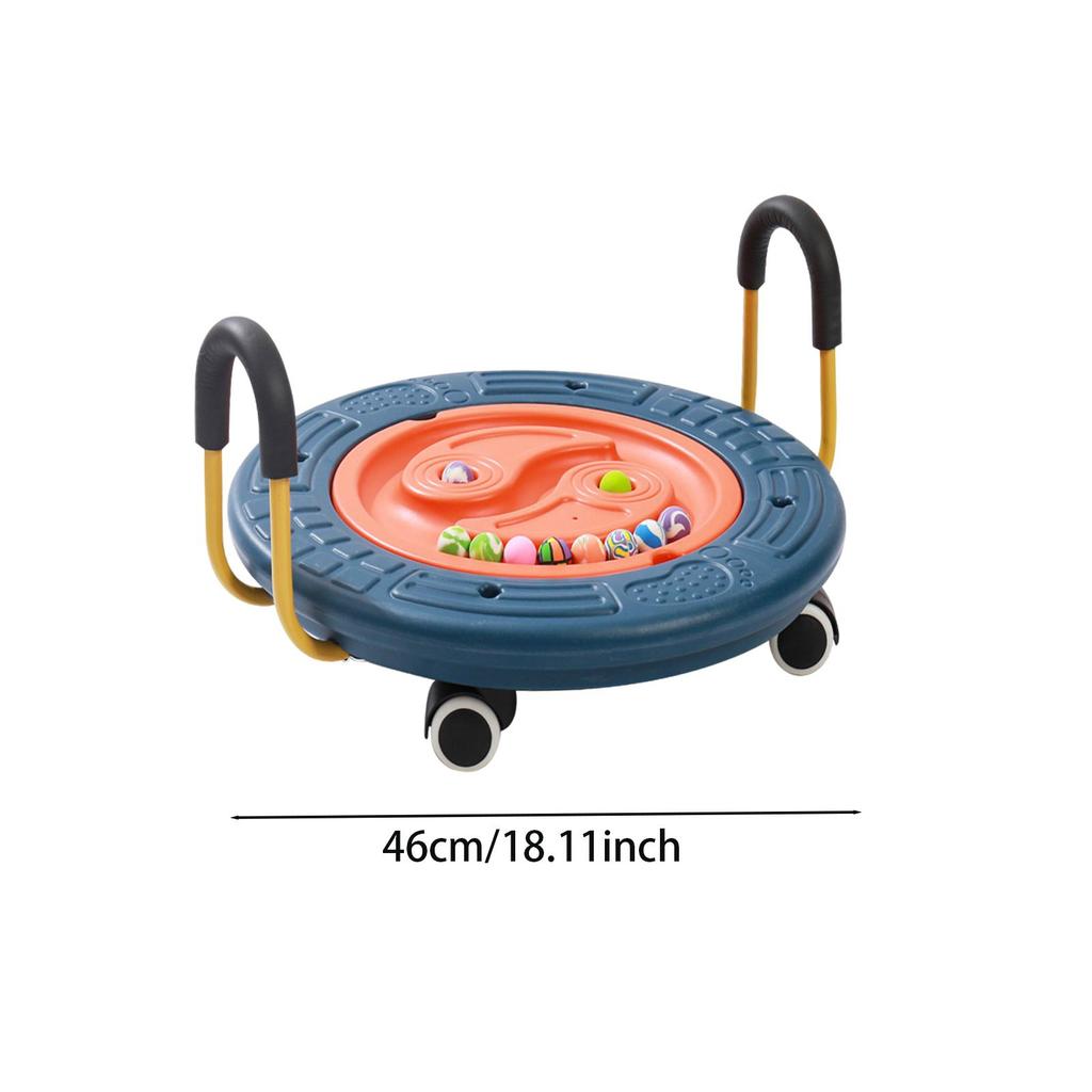 Balance Board Scooter for Indoor Use with Handles Children