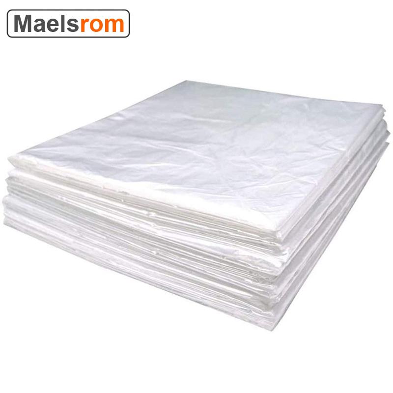 Durable And Safe 50Pcs Disposable Infrared Sauna Blanket Bags 47 X82  Pvc Plastic Sheeting For Body Wrap Pack Sauna Blanket Bath Bags