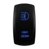 12V/24V Blue LED Rocker Switch Spot/Fog/Side Lights/Power/Inverter/Fan Toggle Waterproof On-Off | On-Off-On Switch Switches4