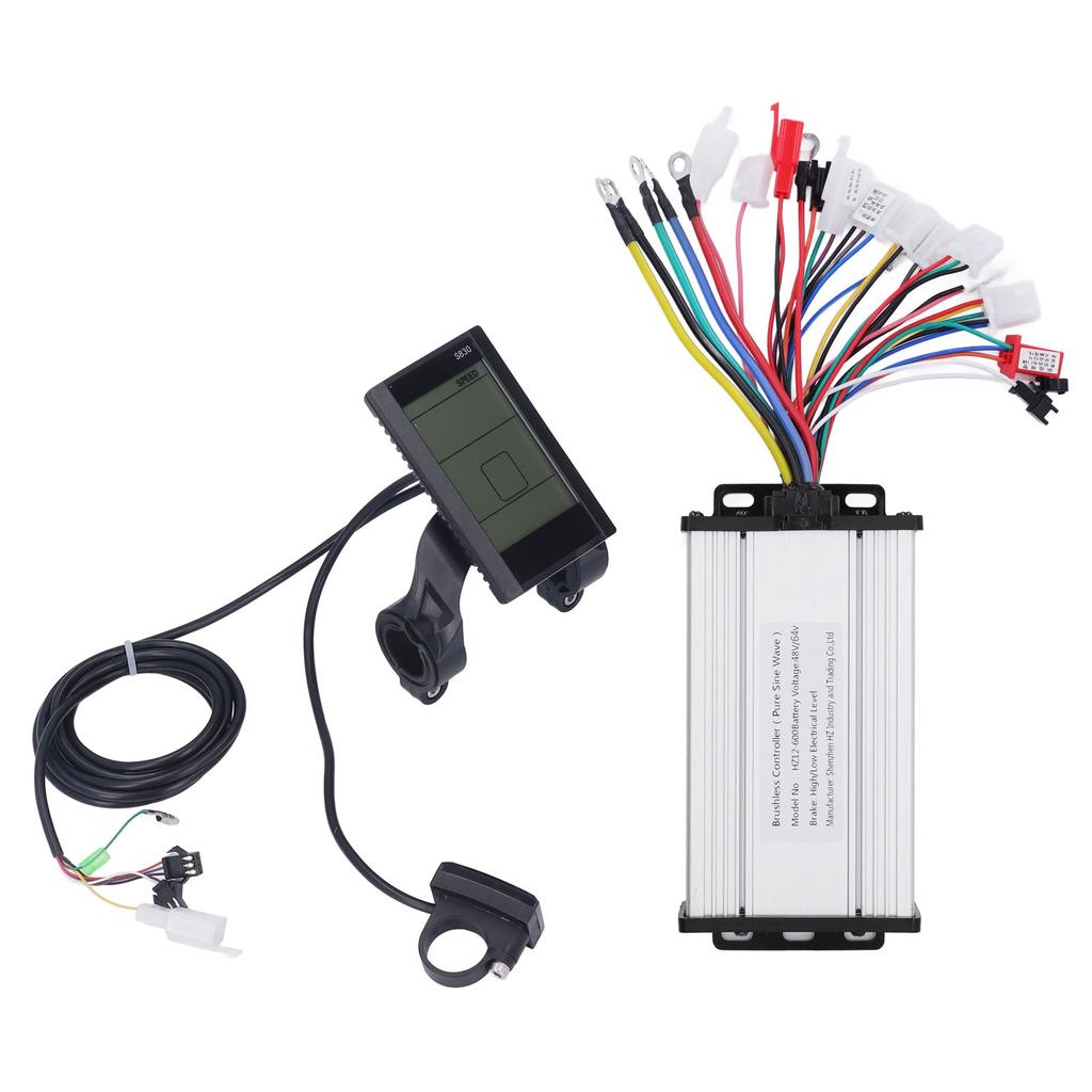 48V 64V 600W Sine Wave Controller S830 LCD Panel Set Brushless Motor Controller for Electric Scooter