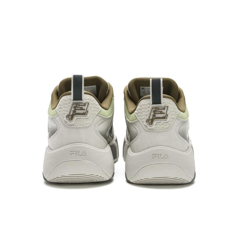 New FILA MELT Low Top Skateboard Shoes Men's Gray Green F12M431201FMN