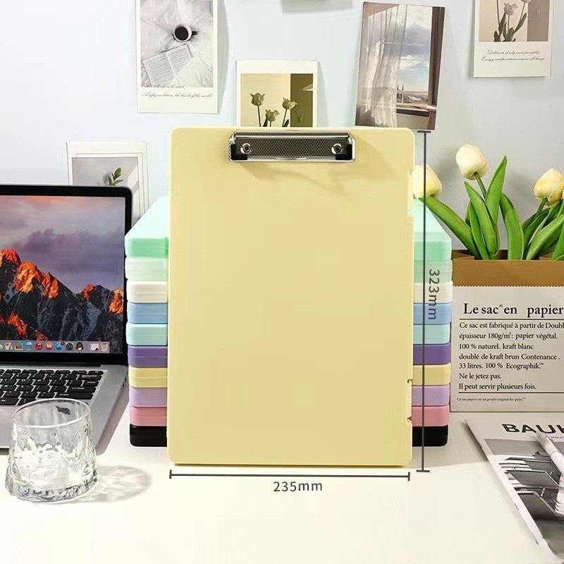 Multi Functional A4 Folder Clamp Storage Box Writing Pad Large Capacity Writing Storage Integrated Document Board Clamp Folder