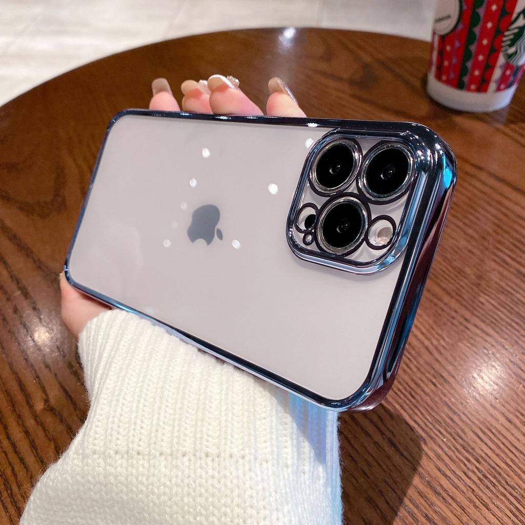 Suitable for iPhone16/PC electroplating matte iPhone17 Promax all-inclusive lens XS/XR case case