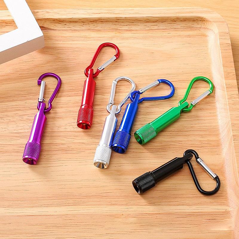 Mini Portable Torch Keychain Pendant With Battery Light Small Led Flashlight Car Key Chain Pendant Key Ring Mini Flashlights