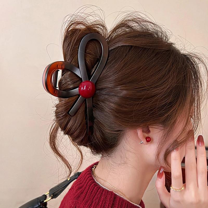 1pc nouvelle couleur écaille de tortue pince à cheveux de haute qualité grande taille pince requin pince à cheveux pour femmes clip accessoires pour cheveux automne