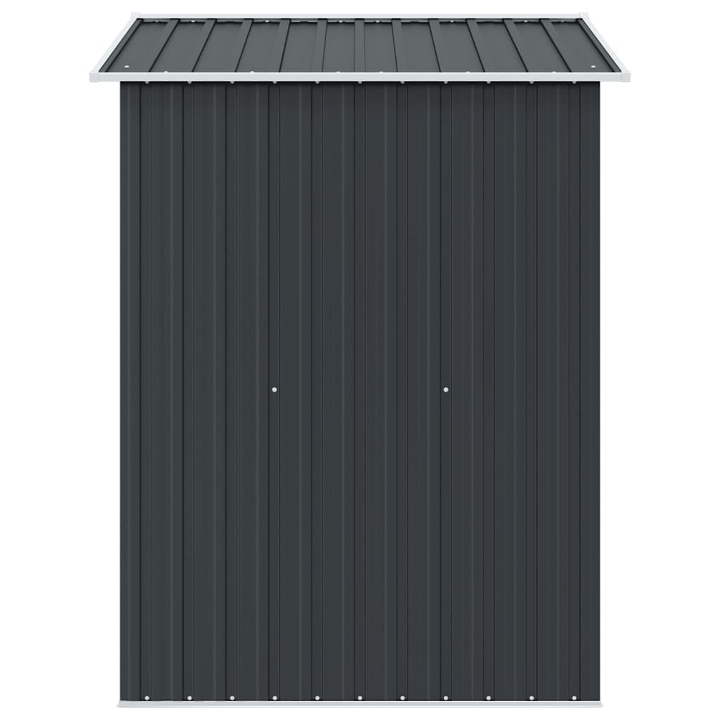 vidaXL Gartenschuppen Anthrazit Stahl 204 x 132 x 186 cm