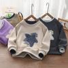 Boys Sweatshirts Cotton Tops Outwear Casual Spring Autumn Kids Gift Teenagers Children's Round Neck Clothing Top Trendy