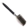 Removable Head Handle Stainless Steel Barbecue Cleaning Brush